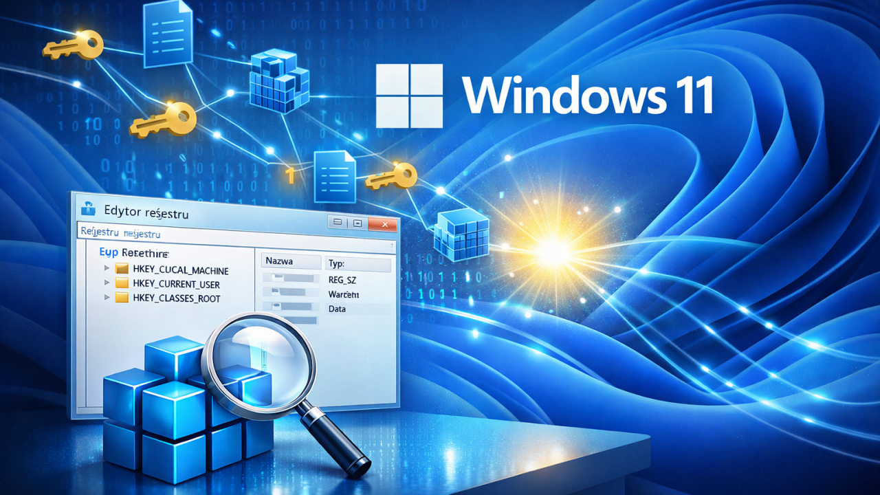 Rejestr w systemie Windows 11 — publikacja Krzysztof Godzisz